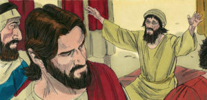 Jesus Healed a blind